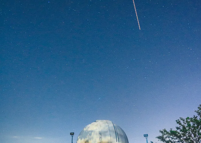 Night sky view from the Observatory deck